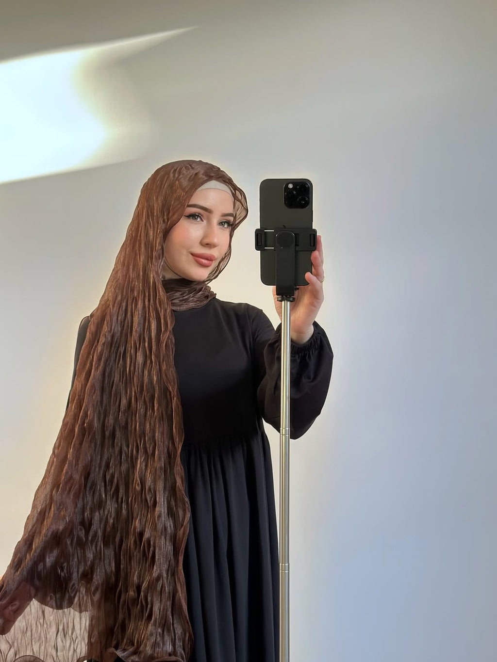 Nour Shimmer Wavy Hijab