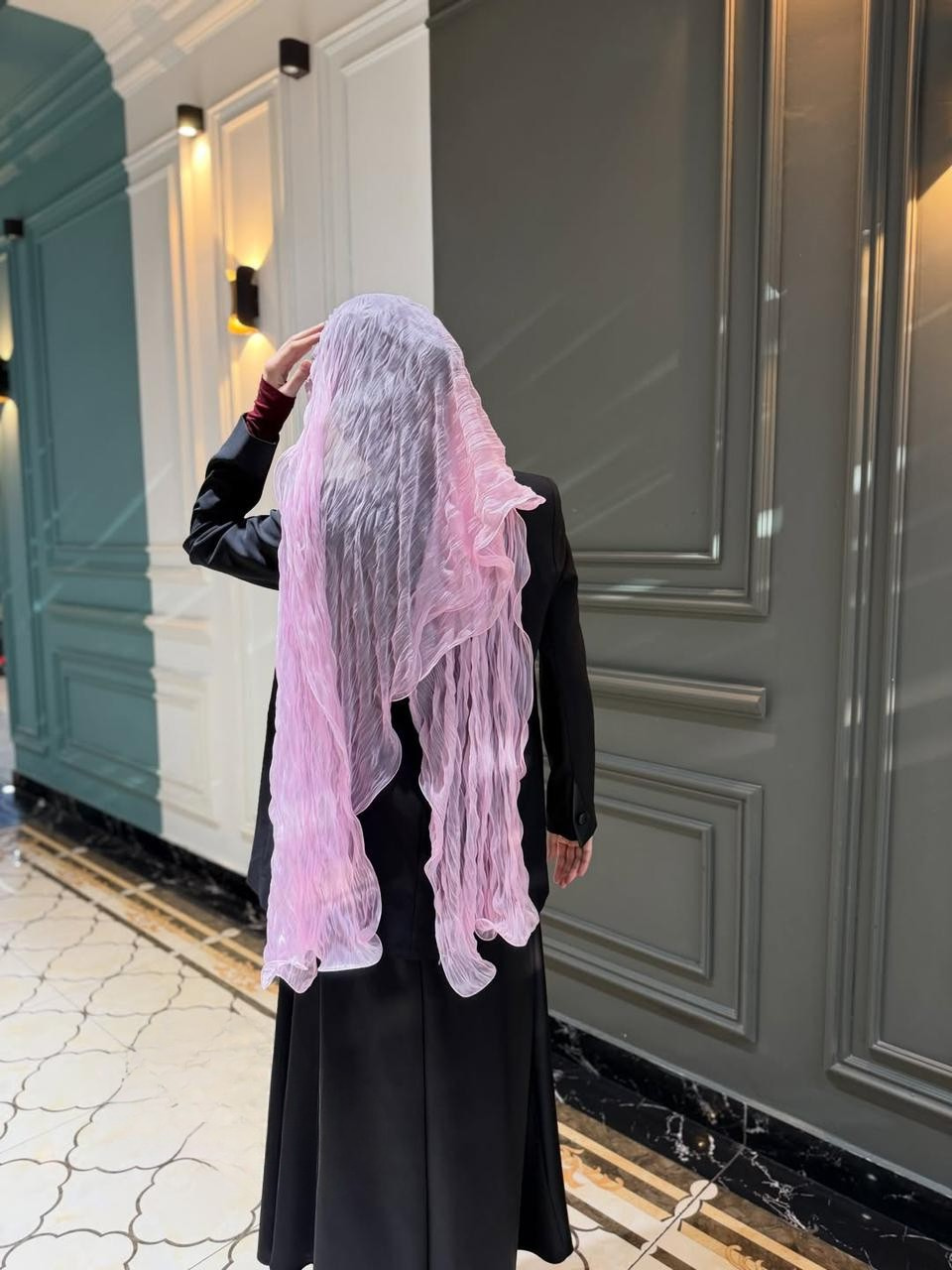 Nour Shimmer Wavy Hijab